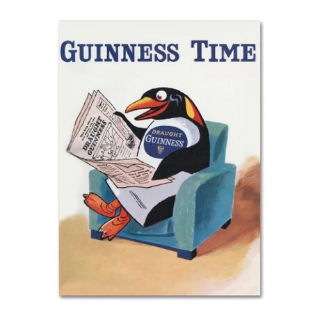 Guinness Brewery 'Guinness Time II' Canvas Art,24x32